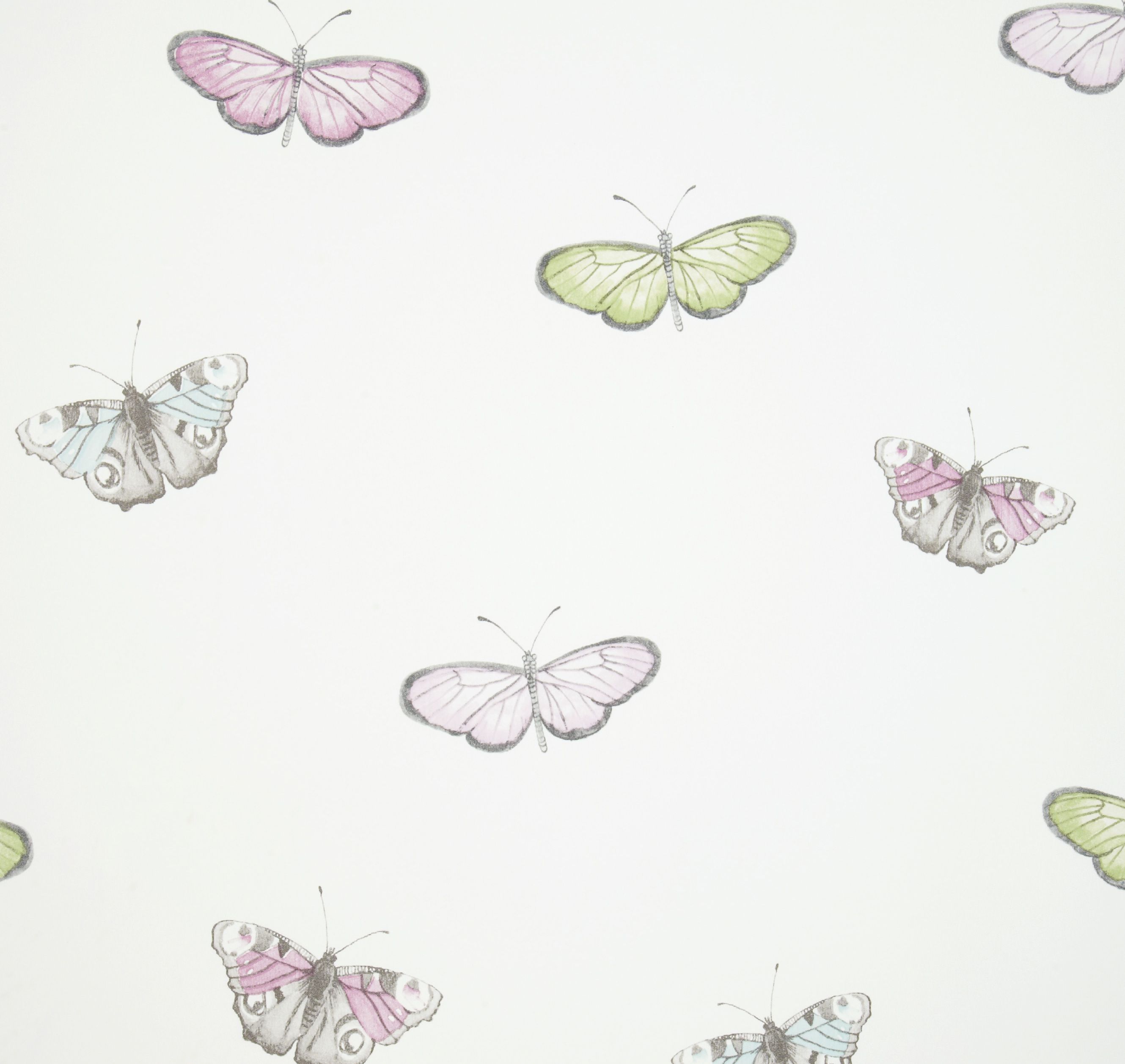 2659x2516 Pastel Butterfly Wallpaper