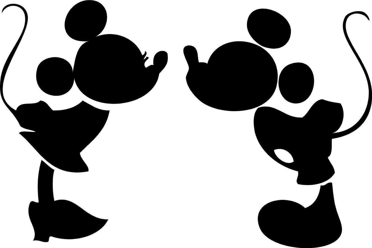 Mickey Mouse Silhouette Computer Wallpapers - Top Free Mickey ...