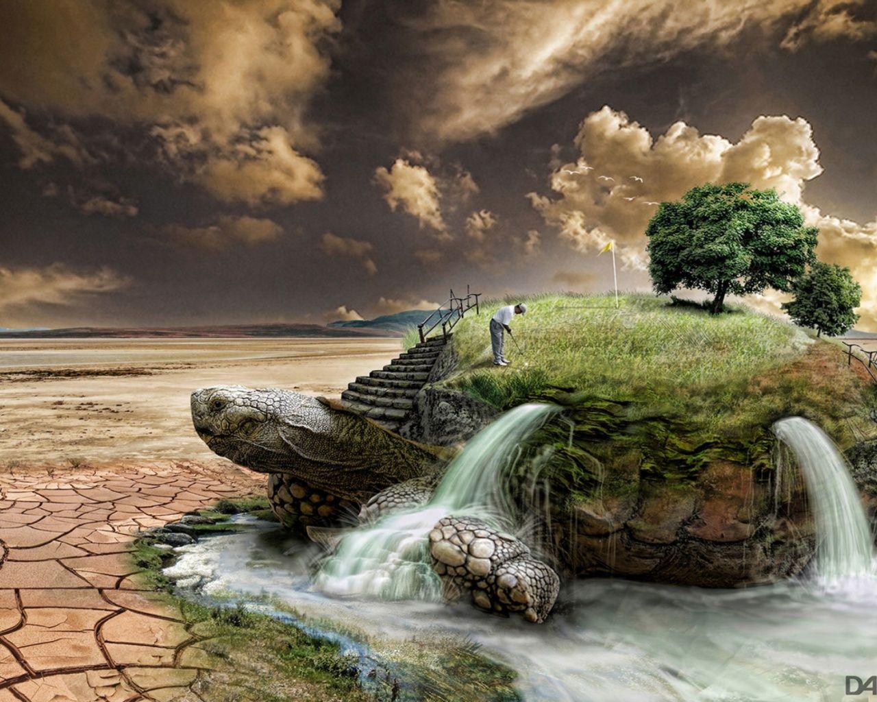 1280x1024 Cryptodira Golf desktop PC and Mac wallpaper