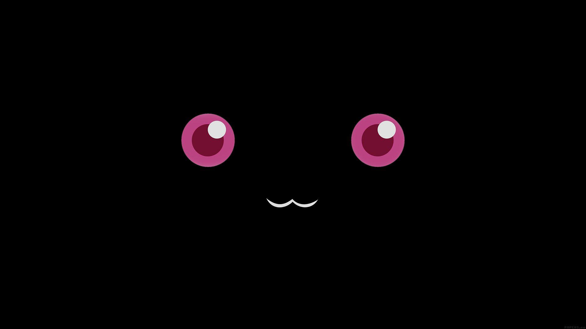1920x1080 Cute Pokemon Dark Character Anime Minimal Wallpaper