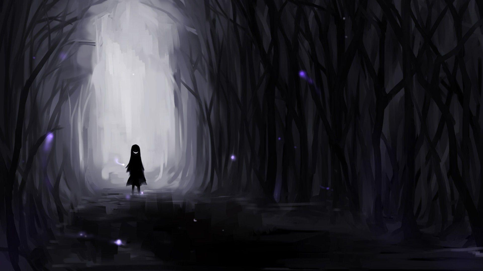 1920x1080 Dark Anime Wallpaper background picture