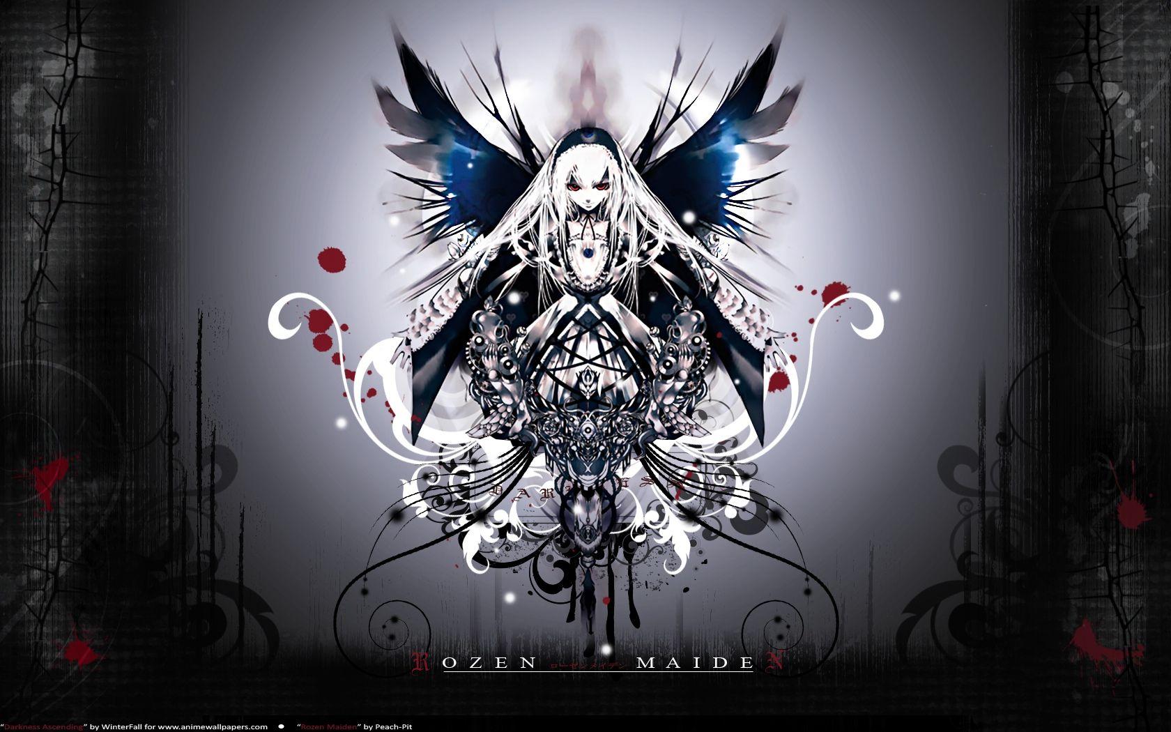 1680x1050 Cool Dark Anime Wallpaper .