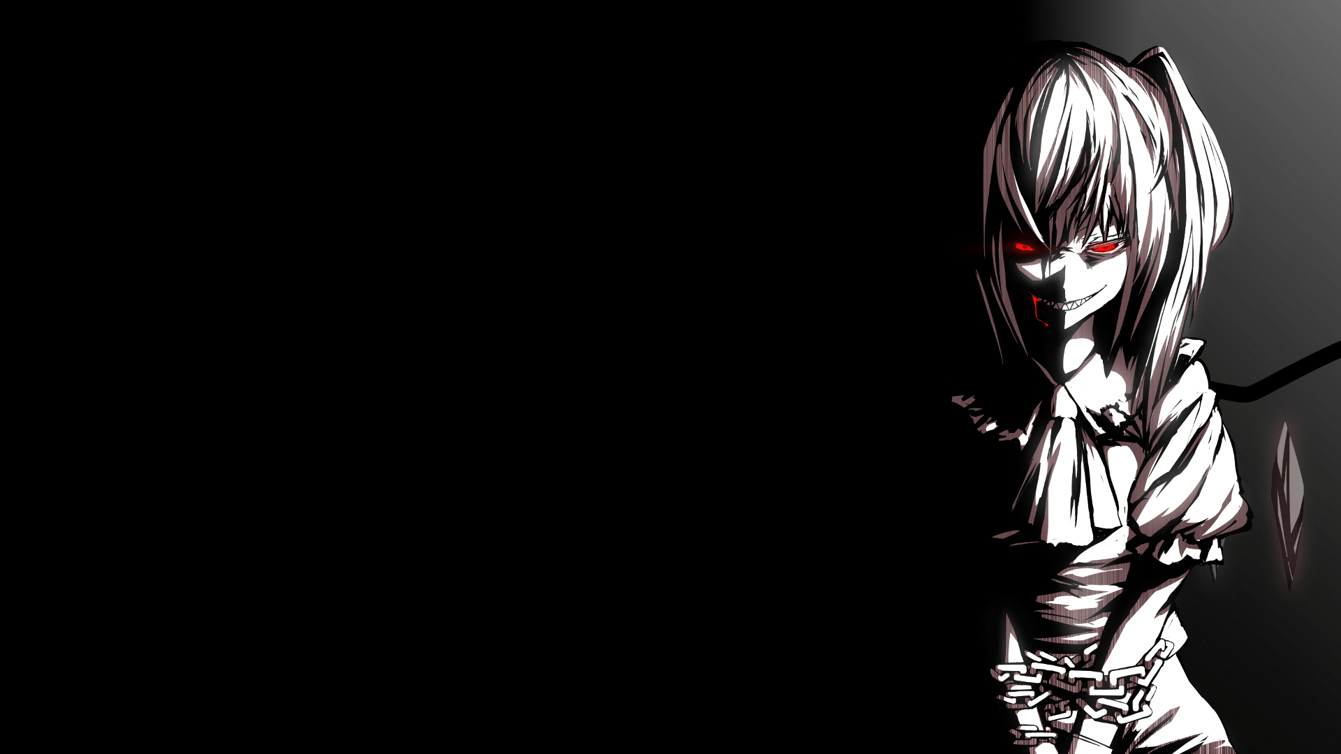 Download wallpaper 1366x768 tokyo ghoul, dark, anime boy, artwork, tablet,  laptop, 1366x768 hd background, 18584