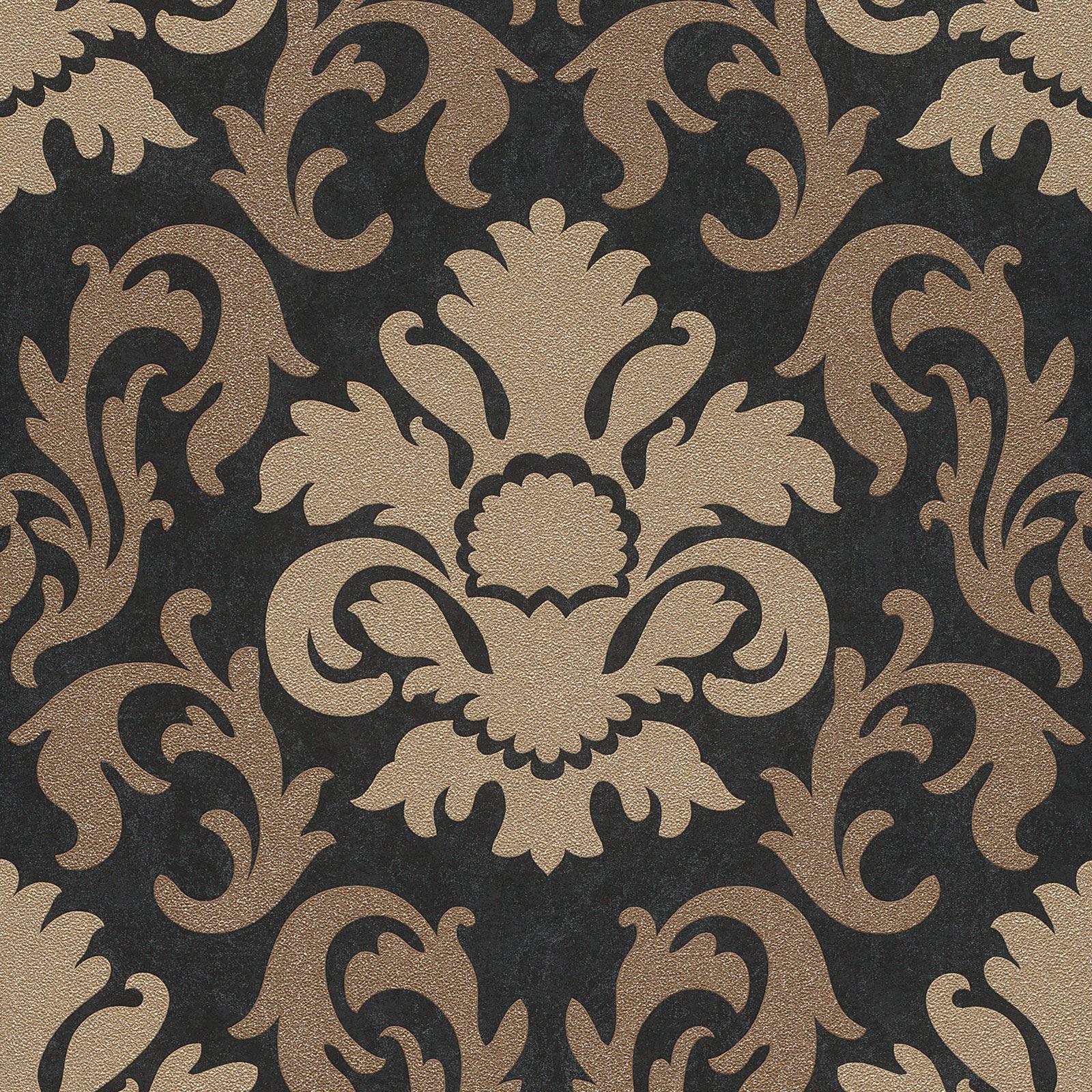 1600x1600 Black And Beige Wallpaper