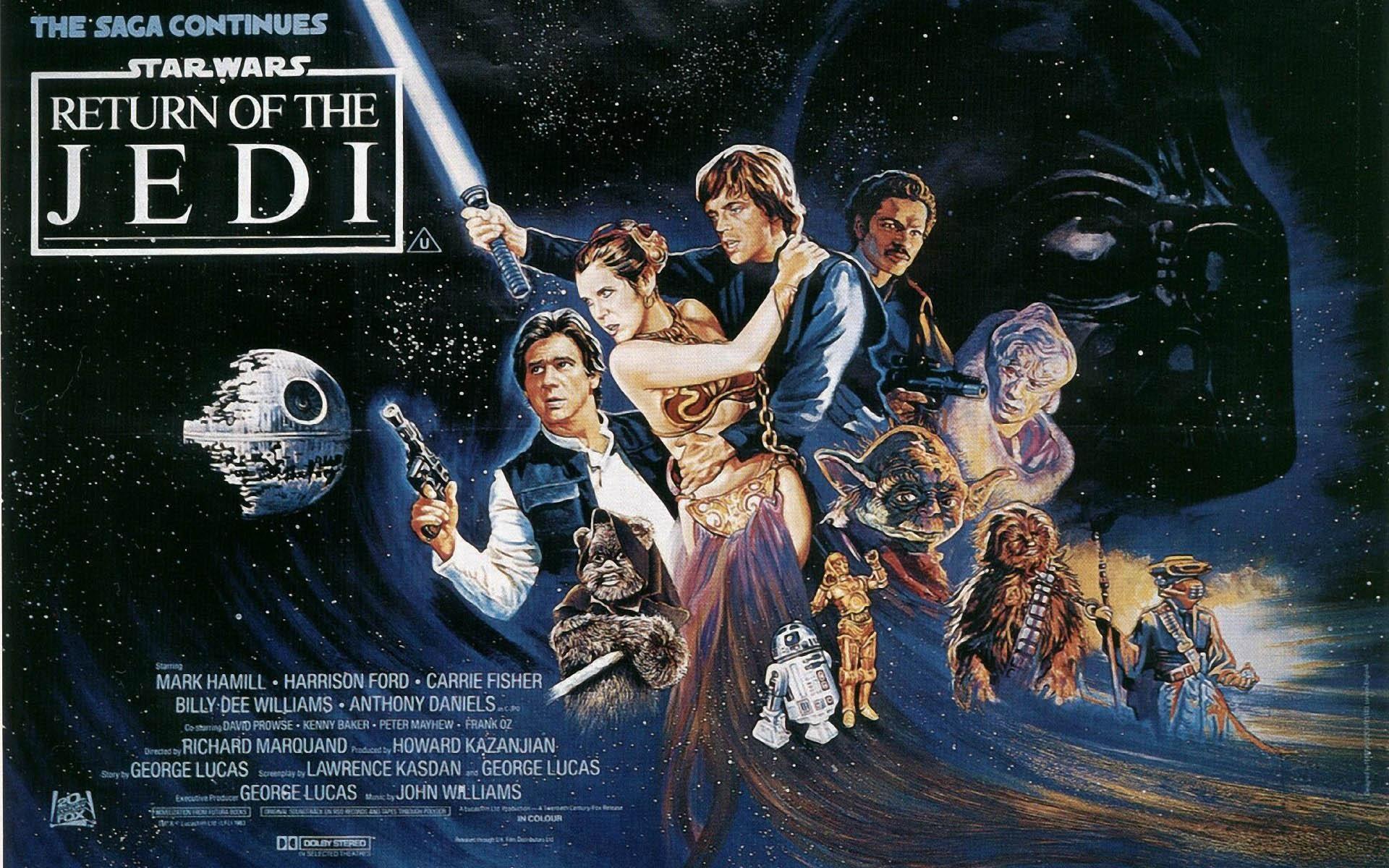 1920x1200 Star Wars Poster Wallpaper