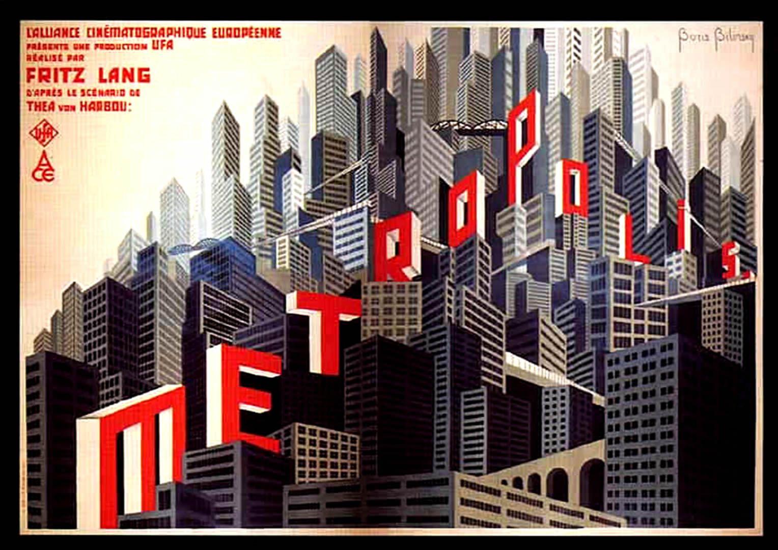 1528x1080 METROPOLIS Landscape Sci Fi Movie Posters