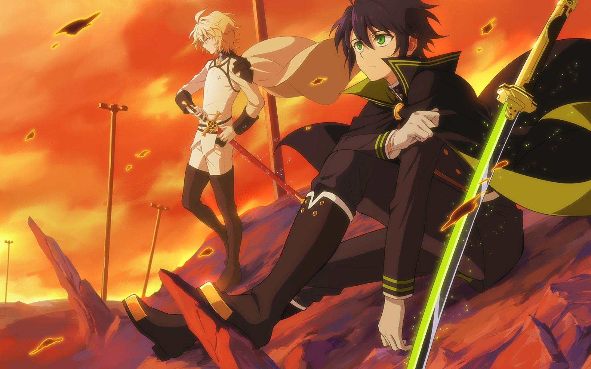 1920x1200 Owari No Seraph Desktop Wallpaper
