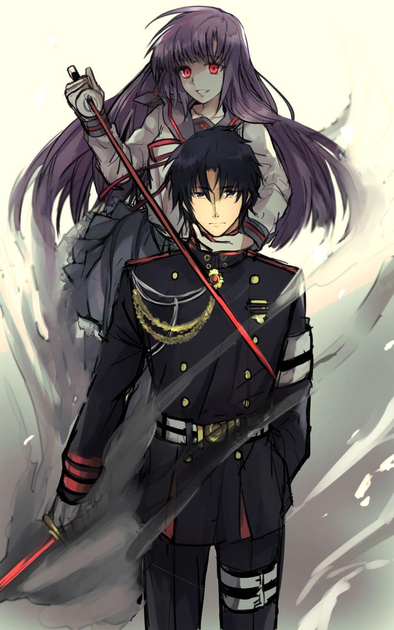 800x1280 Owari No Seraph Wallpaper HD Wallpaper