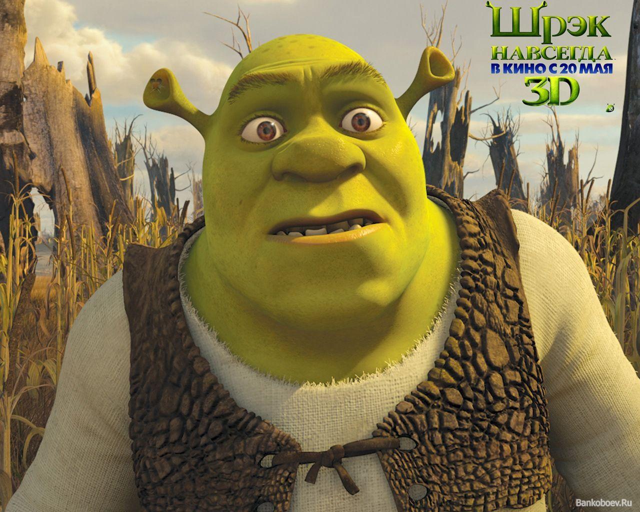 1280x1024 Desktop Wallpaper Shrek Cartoons