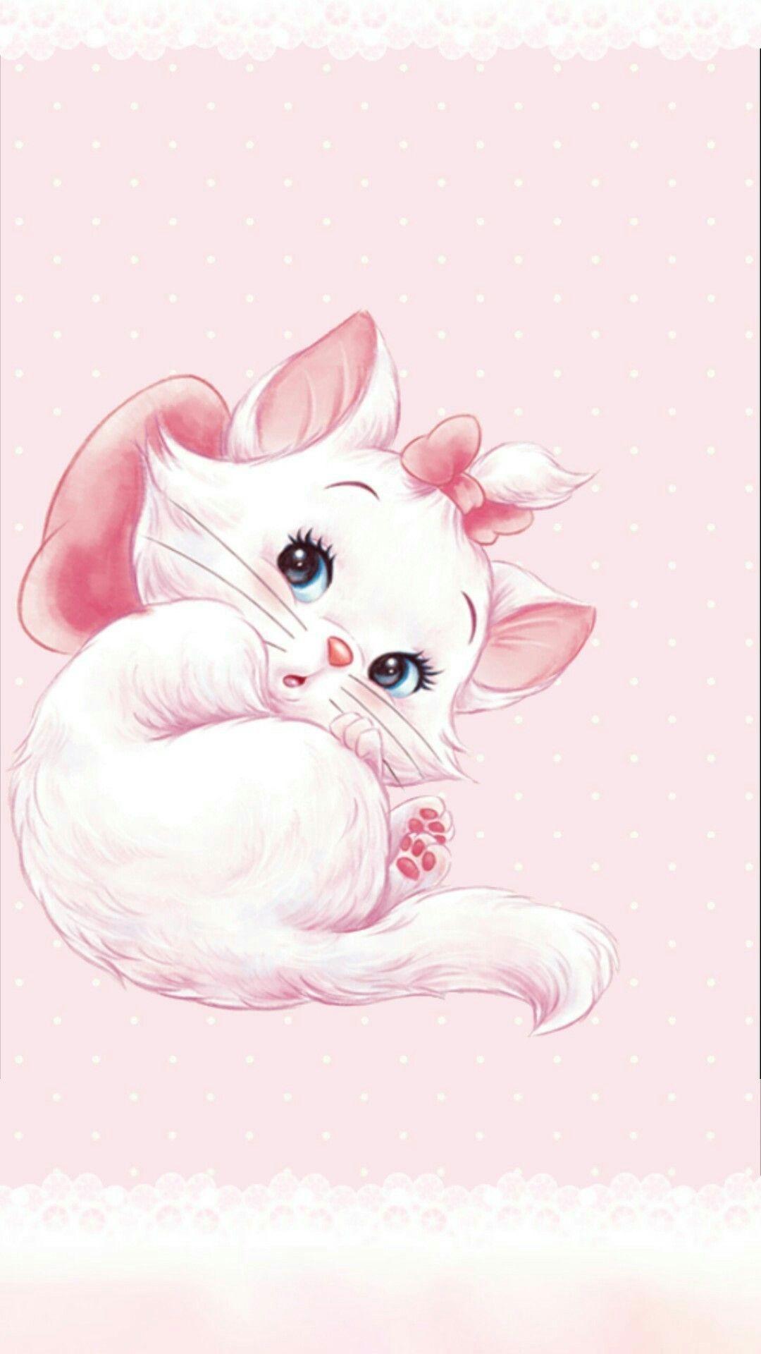 1080x1920 Marie Aristocats Wallpaper
