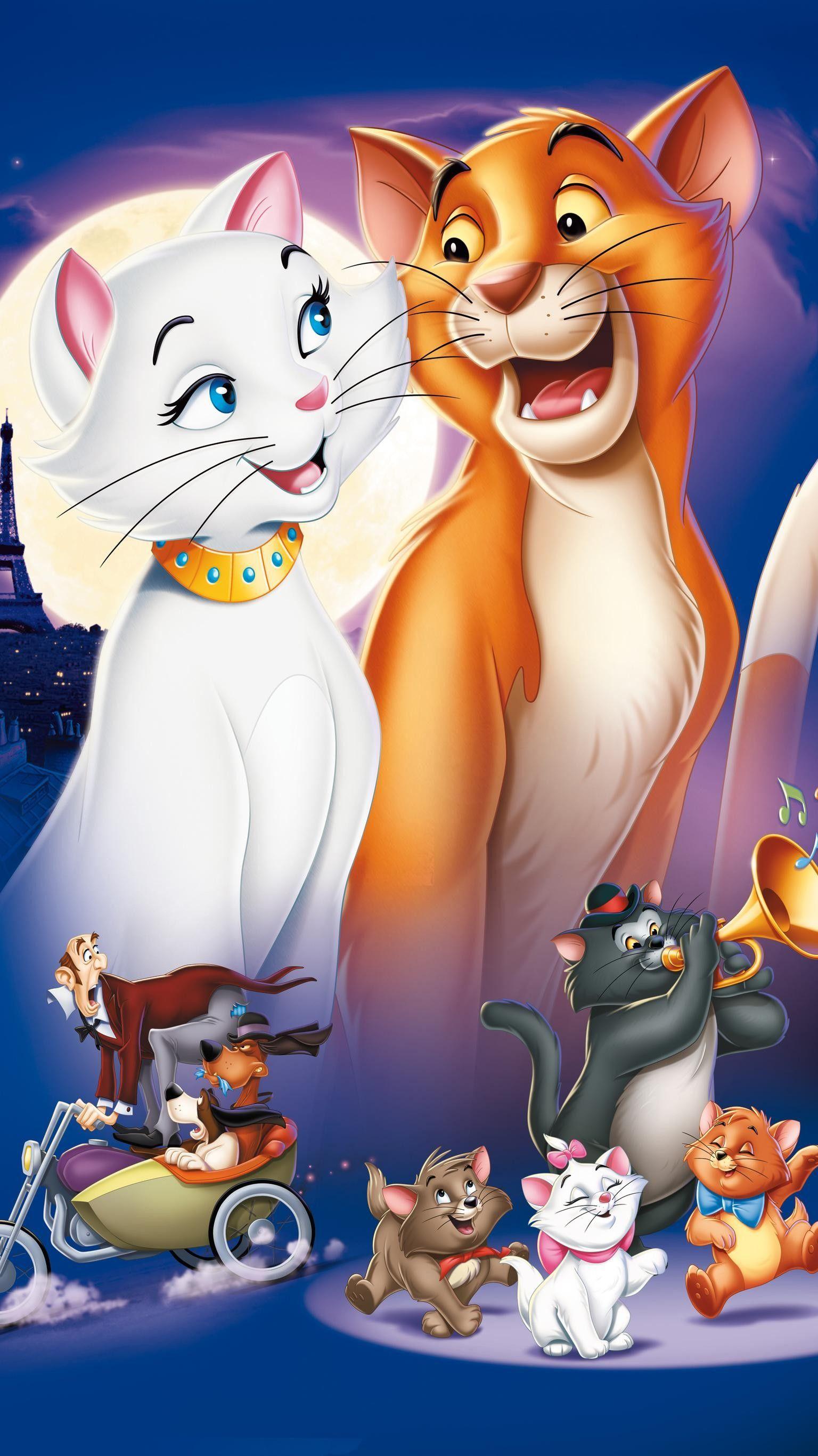1536x2732 The Aristocats Wallpaper background picture