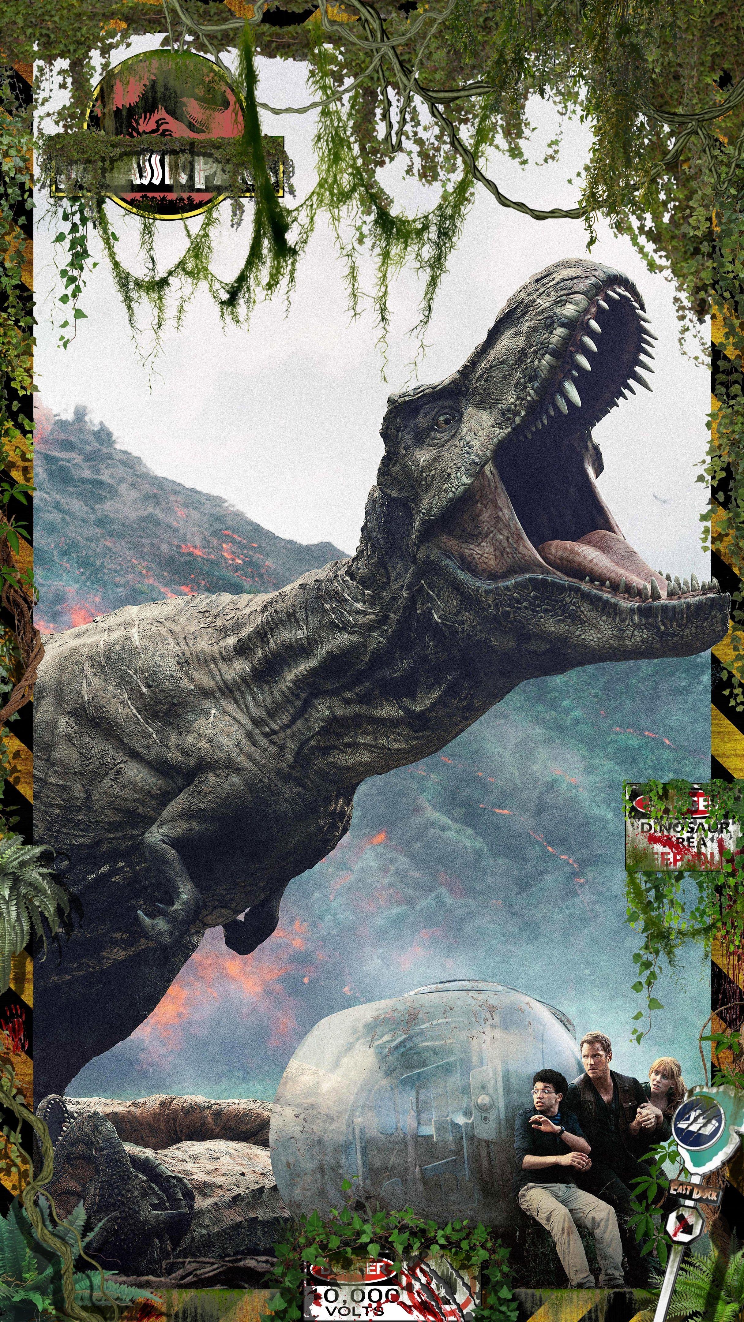 2430x4320 wallpaper jurassic world (2430 x 4320)