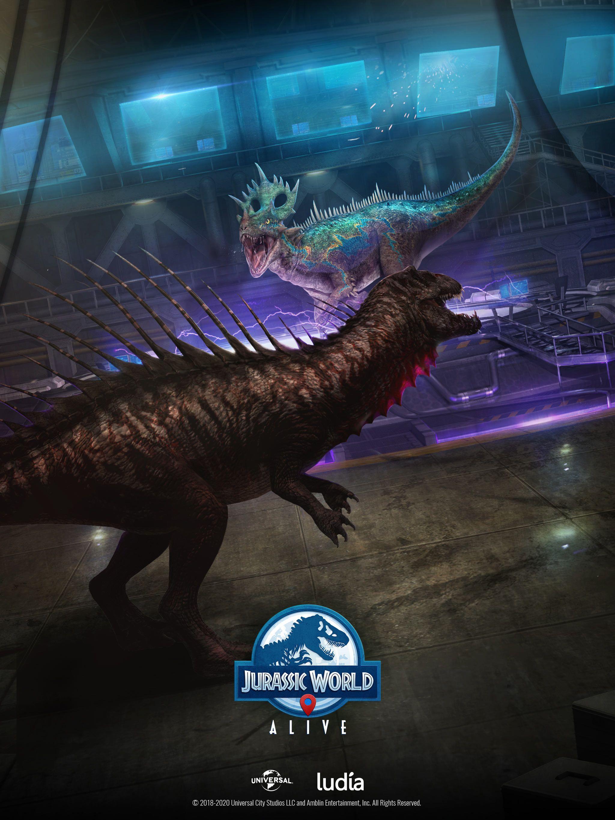 2048x2732 Jurassic World Alive Game HD Wallpaper