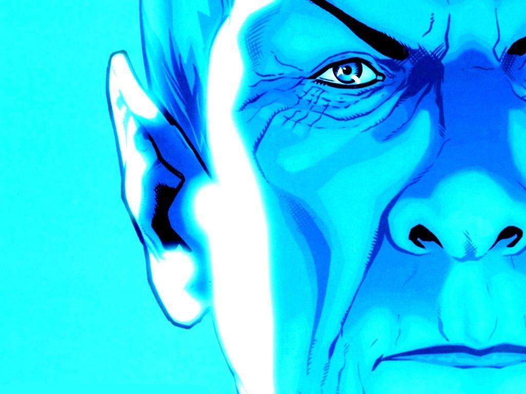 1024x768 Spock. Spock Wallpaper