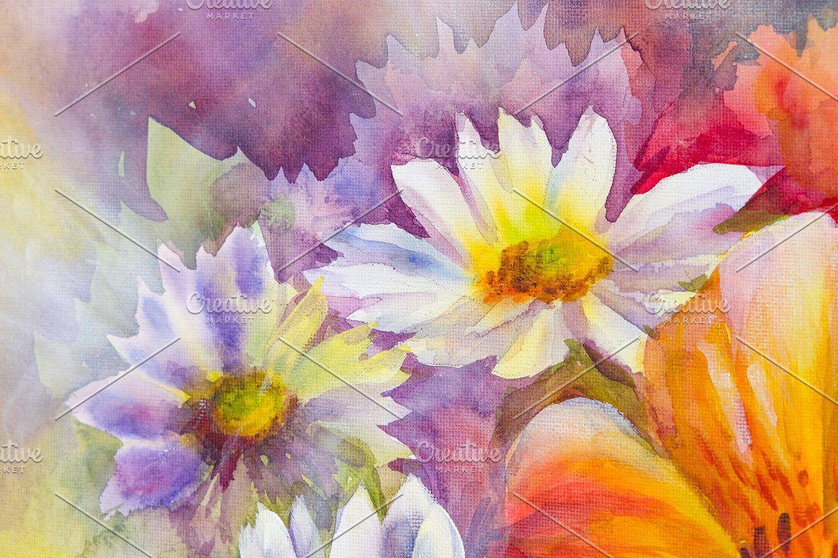 Spring Flowers Watercolor Wallpapers - Top Free Spring Flowers