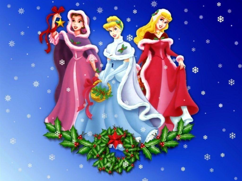 Disney Princess Christmas Wallpapers - Top Free Disney Princess Christmas  Backgrounds - WallpaperAccess
