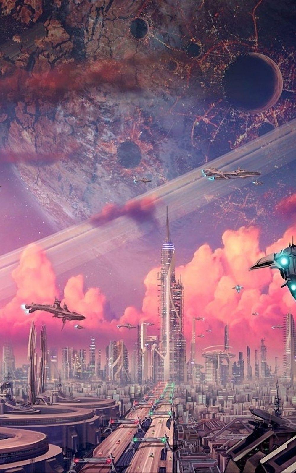 1000x1600 Futuristic Phone Wallpaper