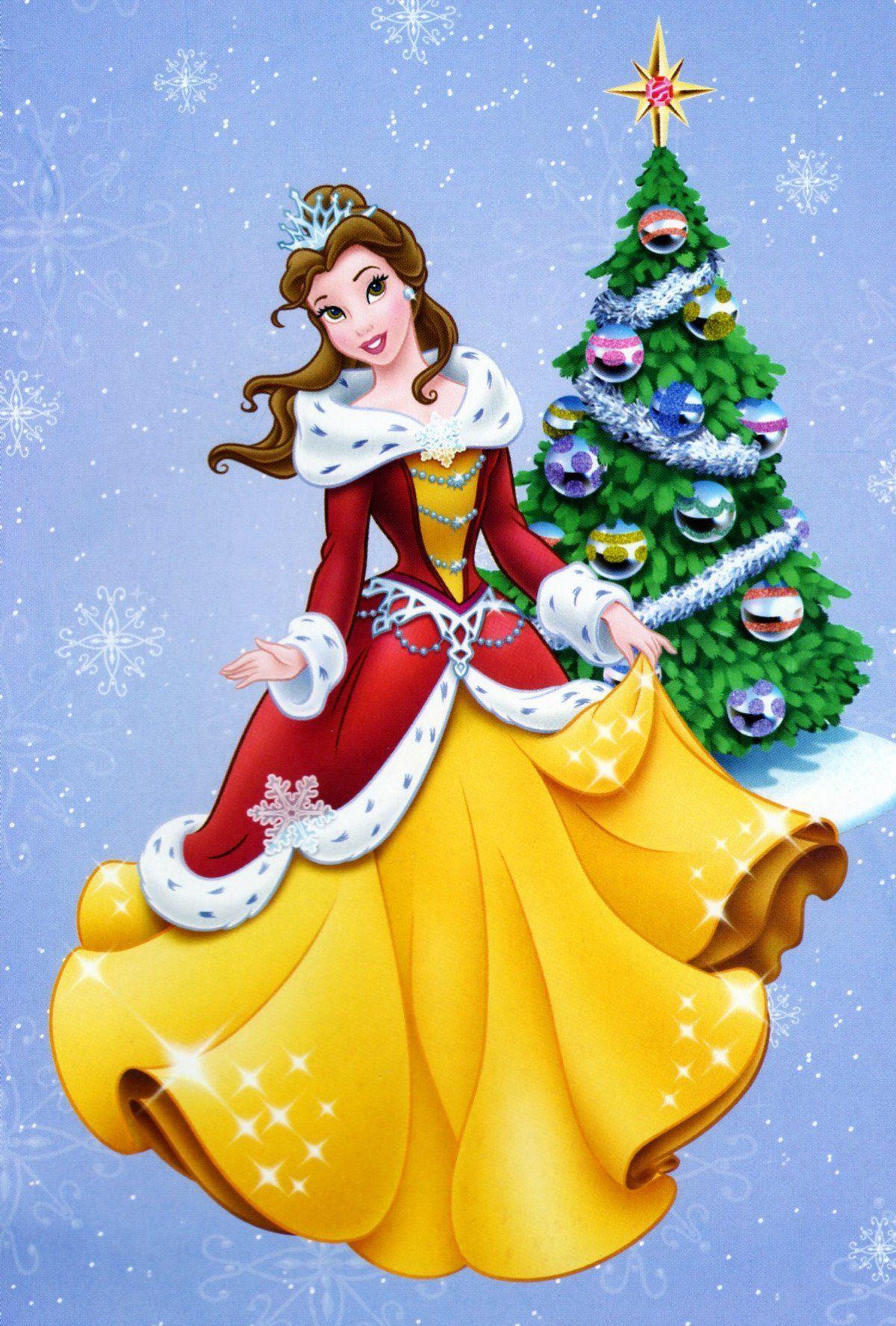 Disney Princess Christmas Wallpapers - Top Free Disney Princess ...