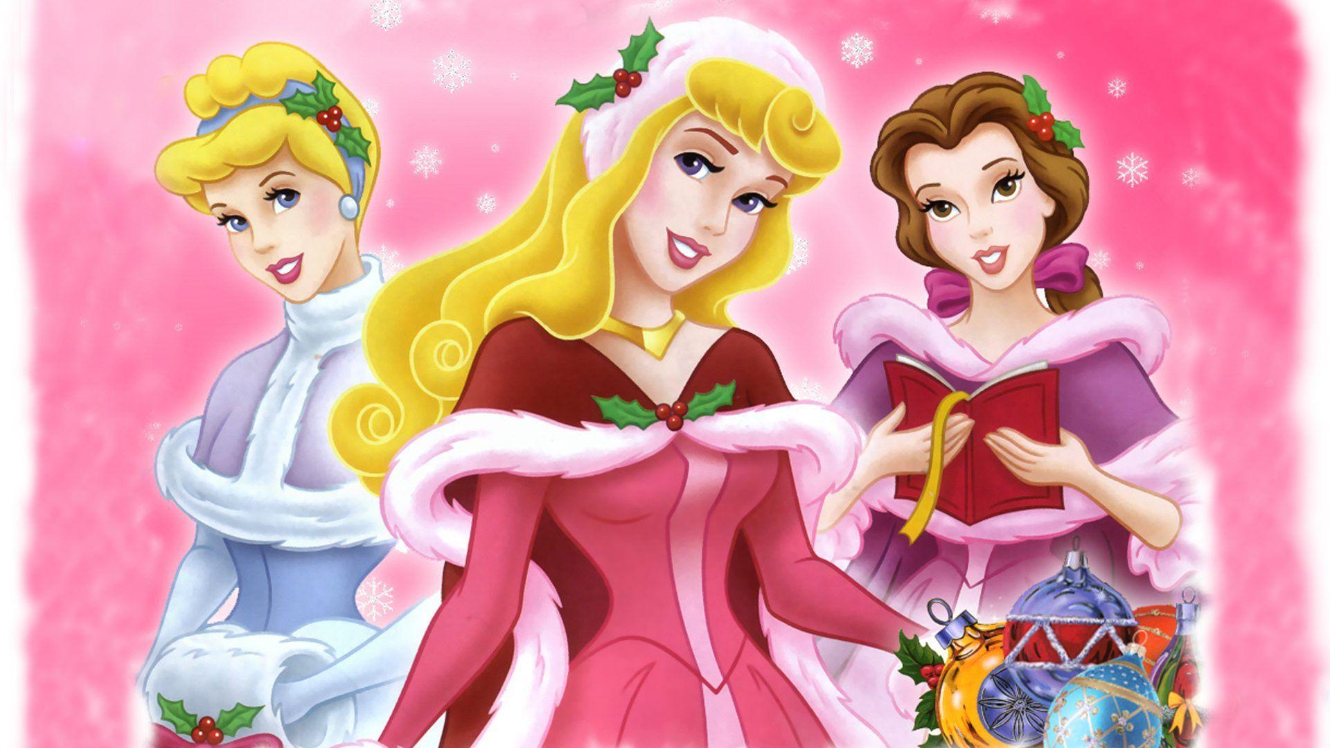 Disney Princess Christmas Wallpapers - Top Free Disney Princess ...