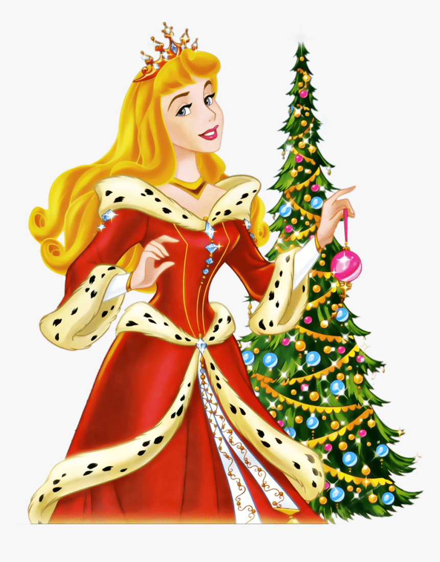 860x1099 Transparent Kostenlose Weihnachtsclipart Disney Princess Christmas, HD Png Download