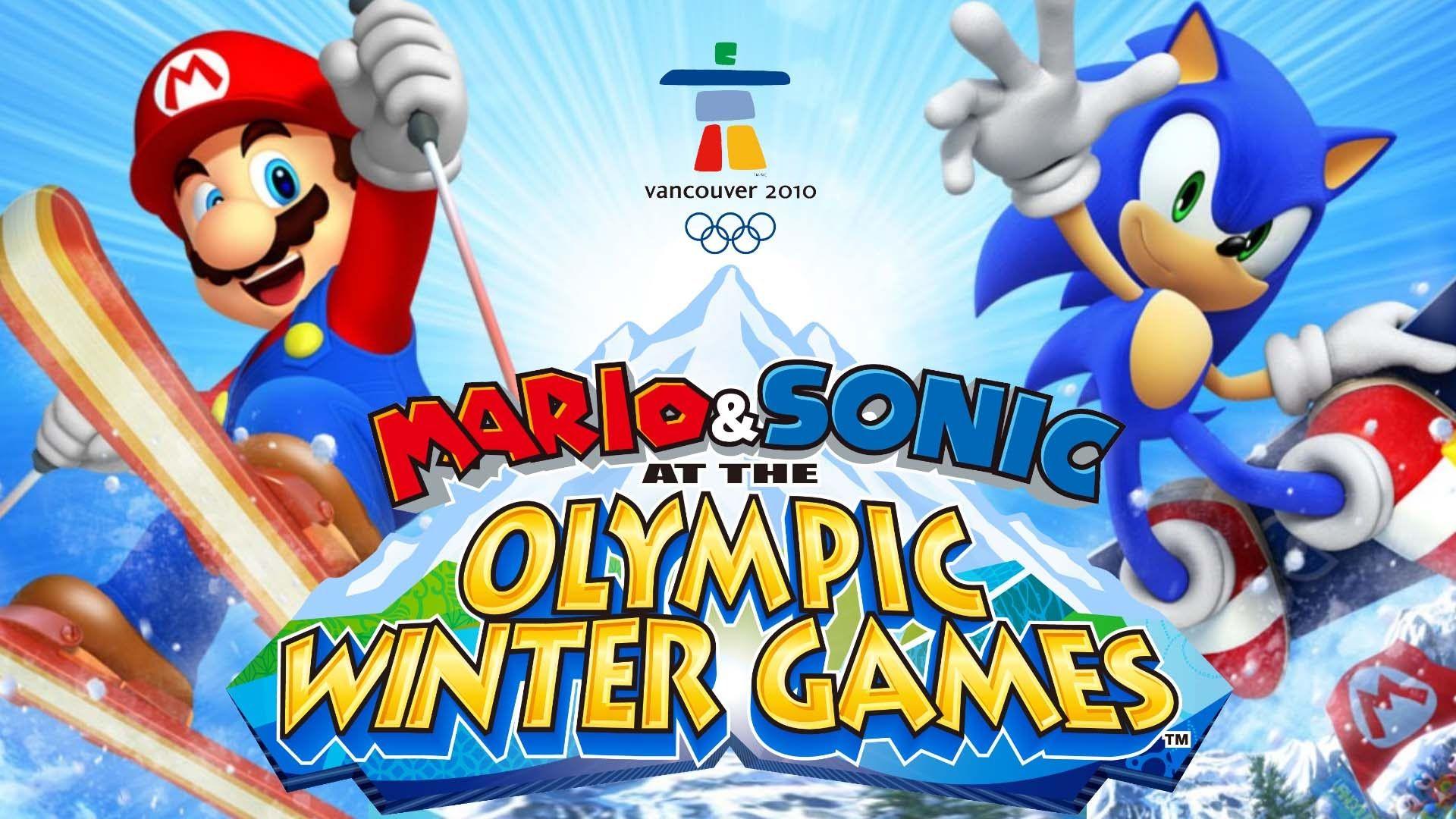1920x1080 Sonic Winter Games Wallpaper