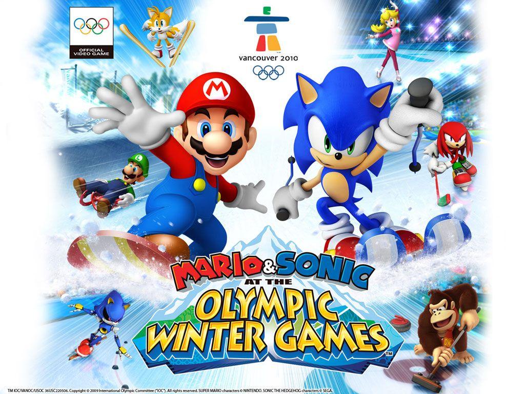 1024x768 TMK. Downloads. Image. Wallpaper. Mario & Sonic at the Olympic Winter Games (Wii)