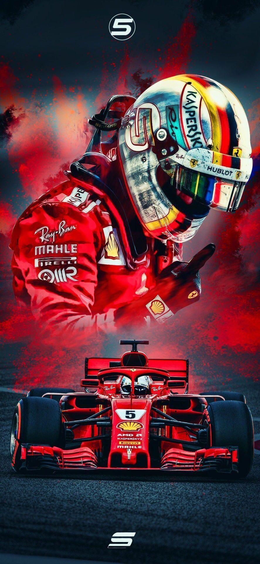 887x1920 Ferrari F1 Desktop Wallpaper .