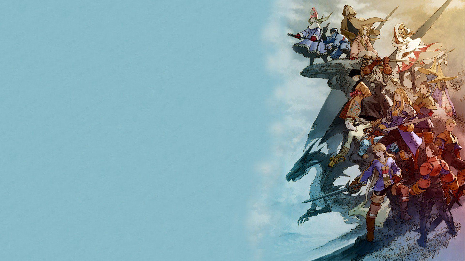 1920x1080 Final Fantasy, Final Fantasy Tactics, War of the Lions, Ramza, White Mage, Red Mage, Black Mage, Calculator, Ninja, Samurai, Delita, Summoner, Time Mage, Agrias Oaks, Chemist Wallpaper HD / Desktop and Mobile