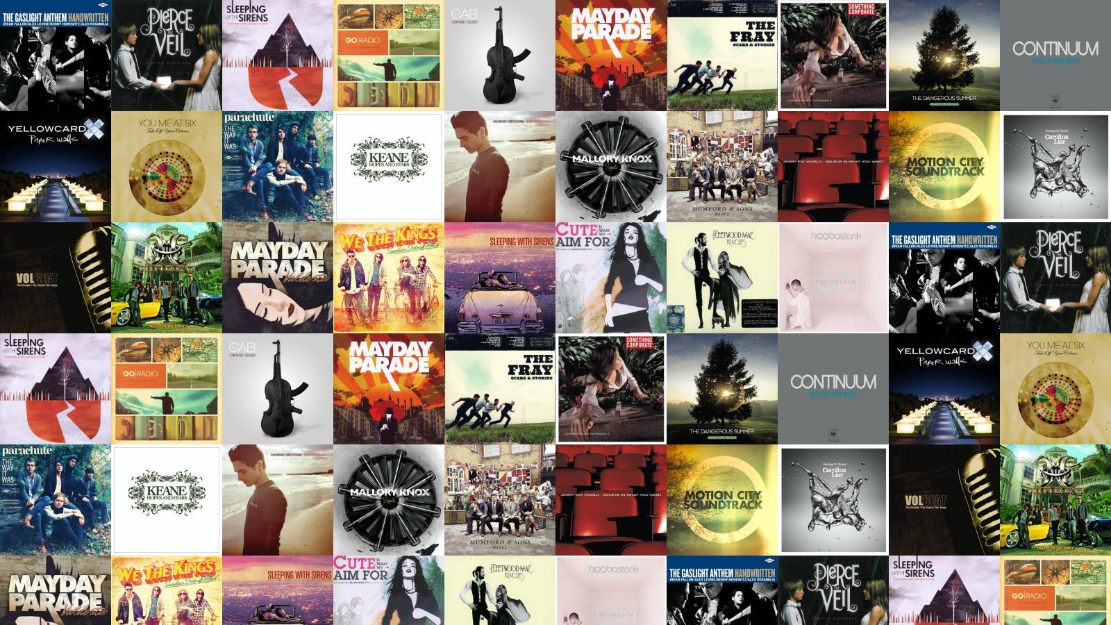 1600x900 The Gaslight Anthem Handwritten Pierce Veil Selfish Machines Wallpaper « Tiled Desktop Wallpaper