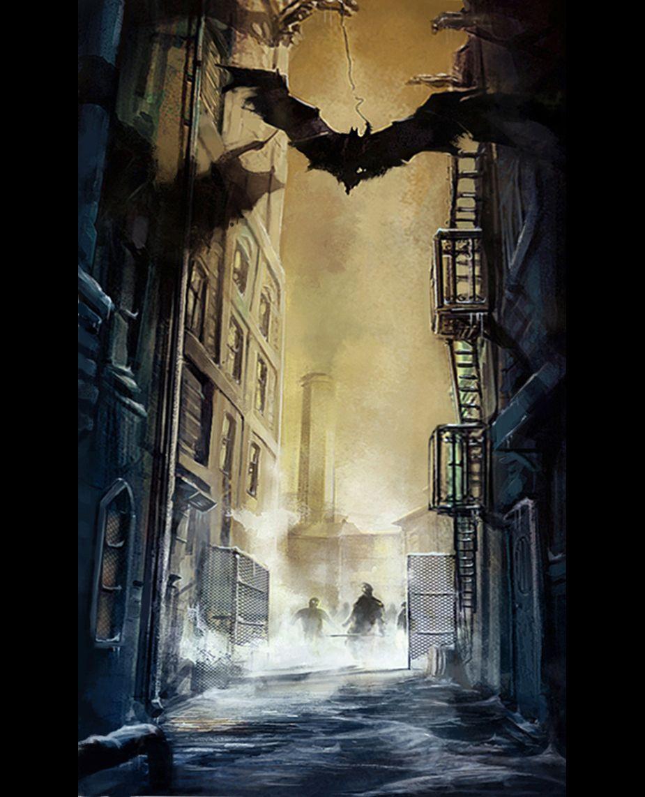 batman arkham knight concept art