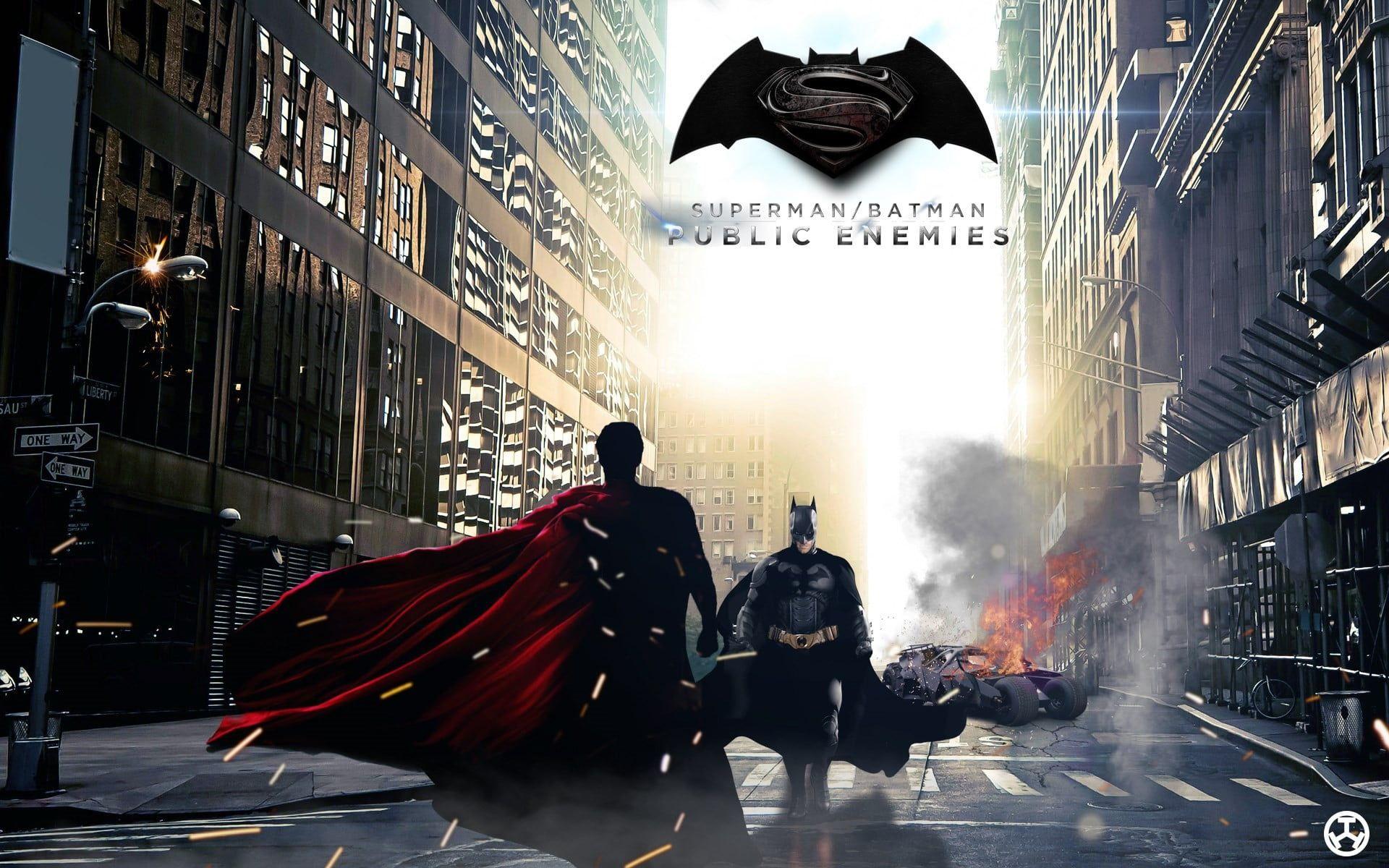 1920x1200 Batman Vs Superman Movie Poster HD Wallpaper