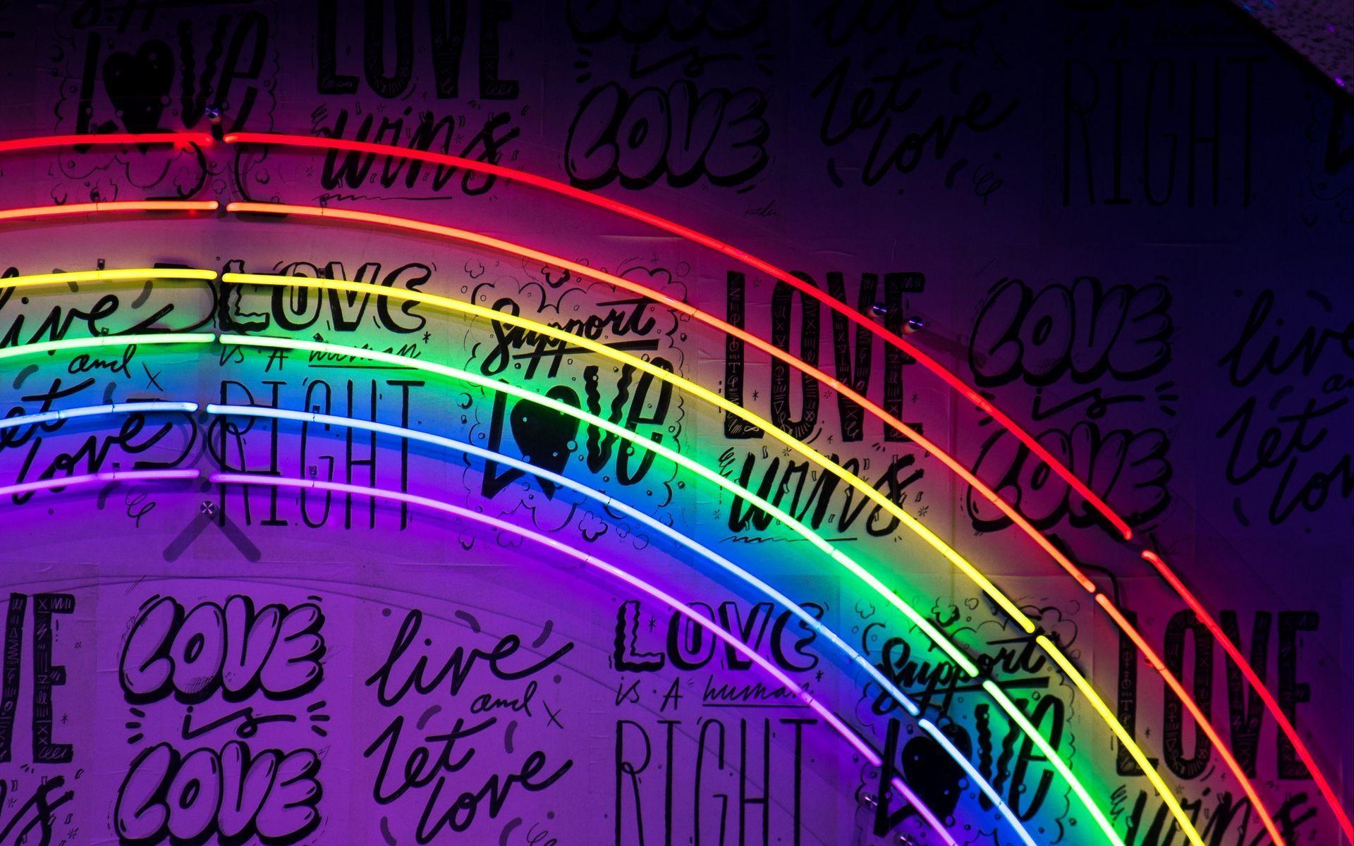 1920x1200 Rainbow Wallpaper Laptop