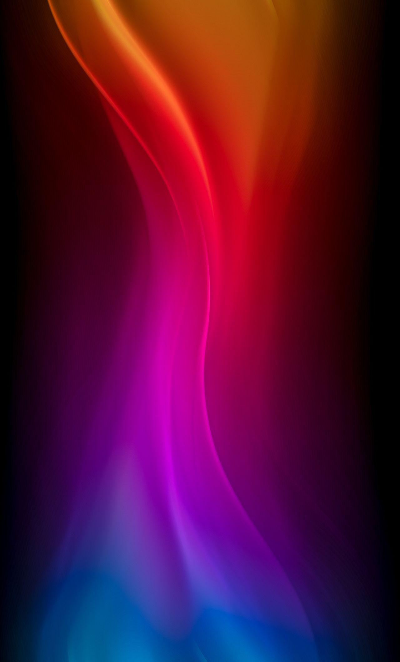 1280x2120 Purple And Yellow Wallpaper