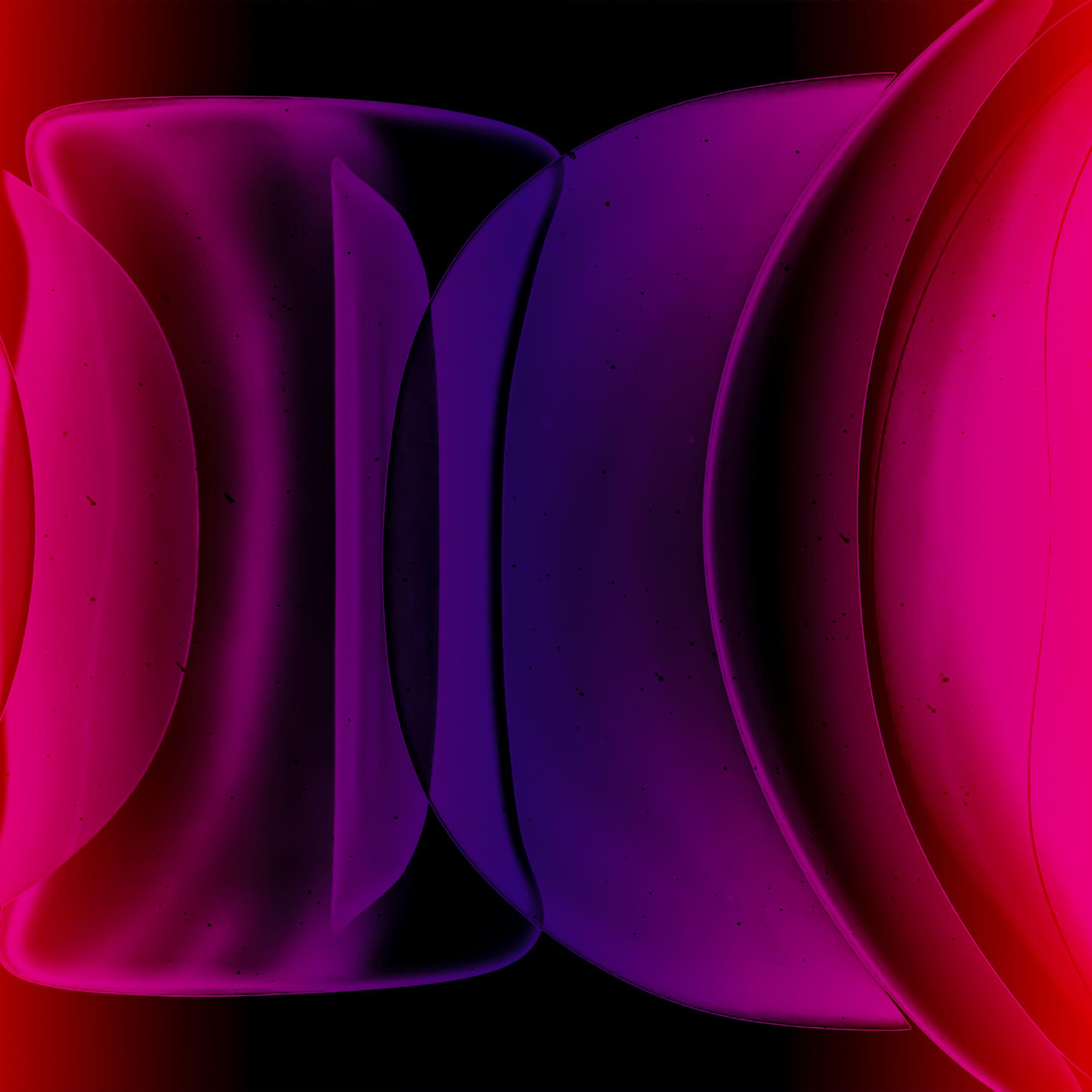 2932x2932 Red Background Design 4K .