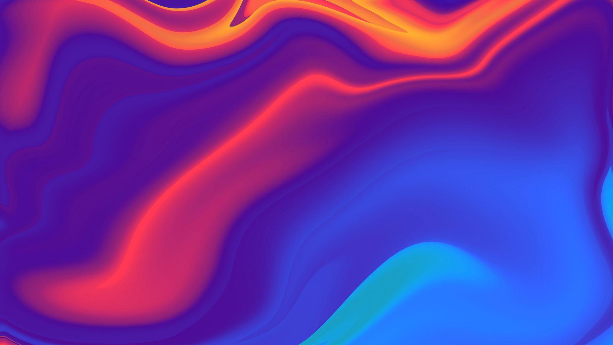 2048x1152 Red Blue Lines Abstract 4k 2048x1152 Resolution HD 4k Wallpaper, Image, Background, Photo and Picture