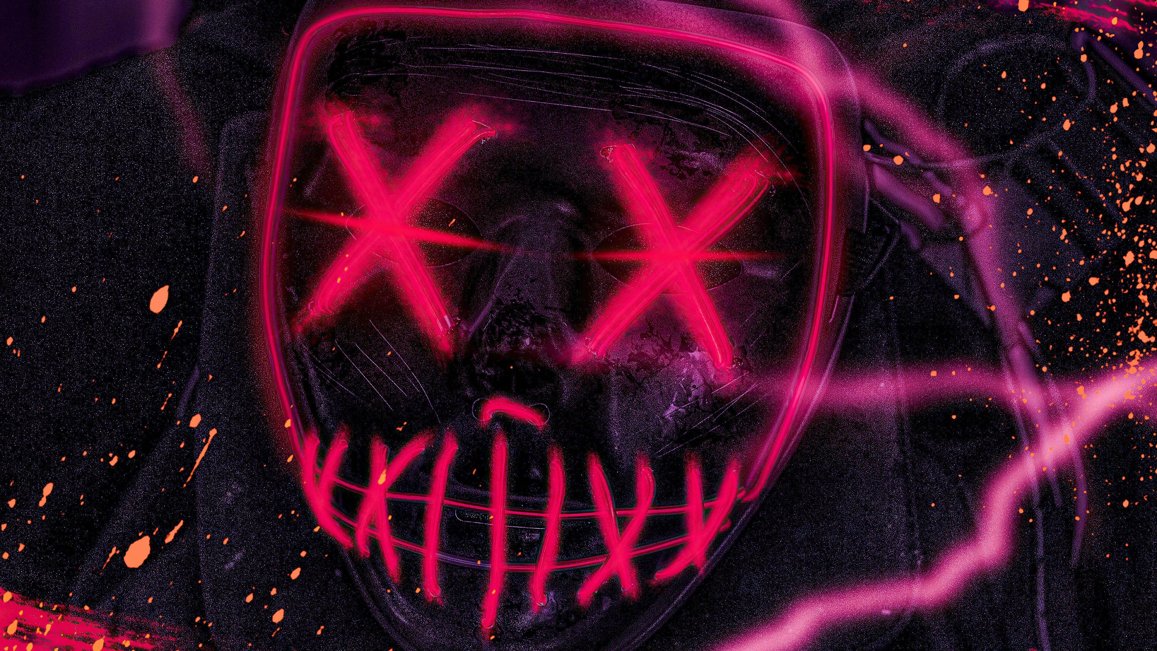 3840x2160 Mask HD Wallpaper & Background