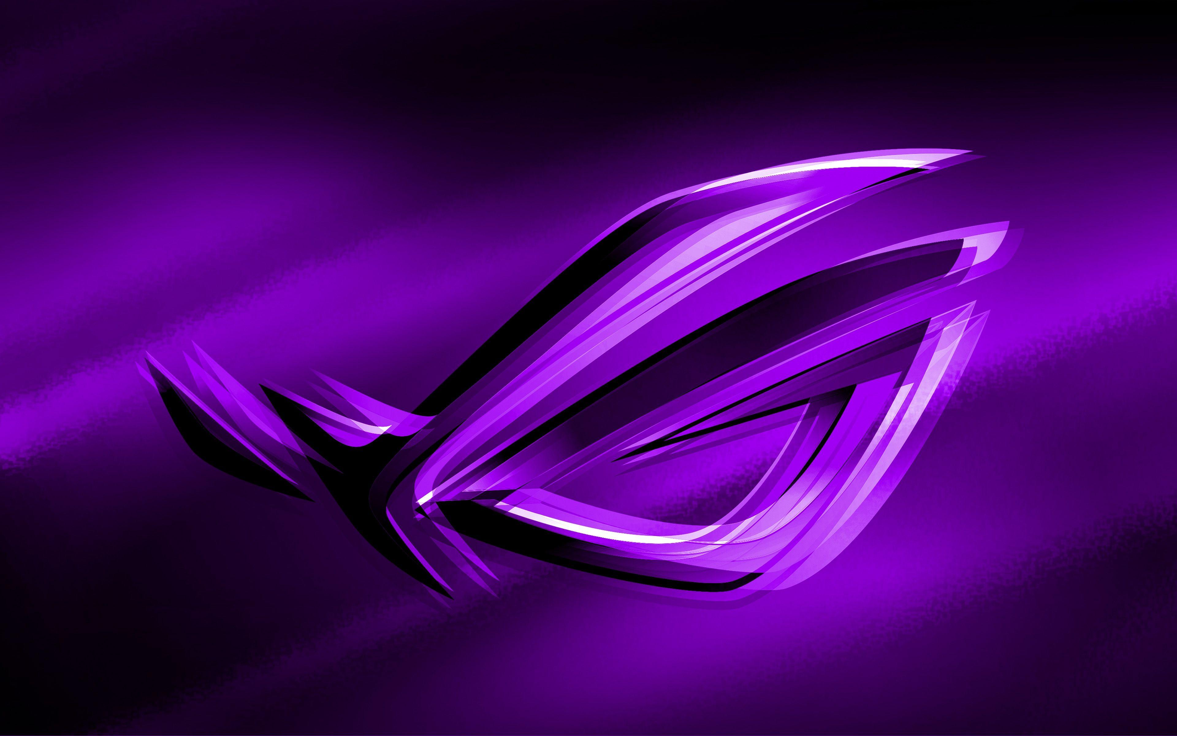 Purple Asus 4K Wallpaper