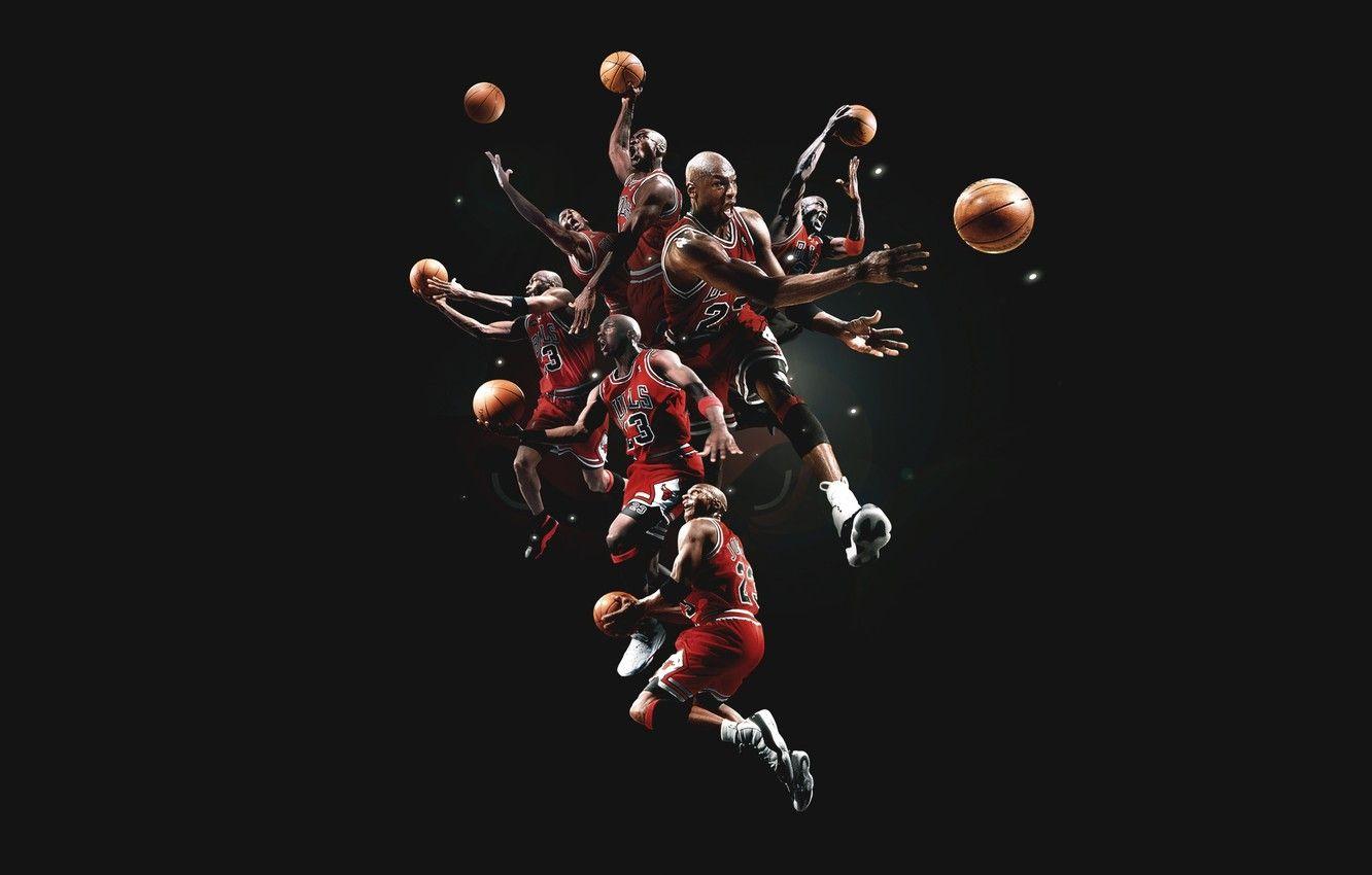 Hình nền 1332x850 Bóng rổ, Michael Jordan, Chicago Bulls, Huyền thoại, Hình ảnh người chơi cho máy tính để bàn, phần спорт