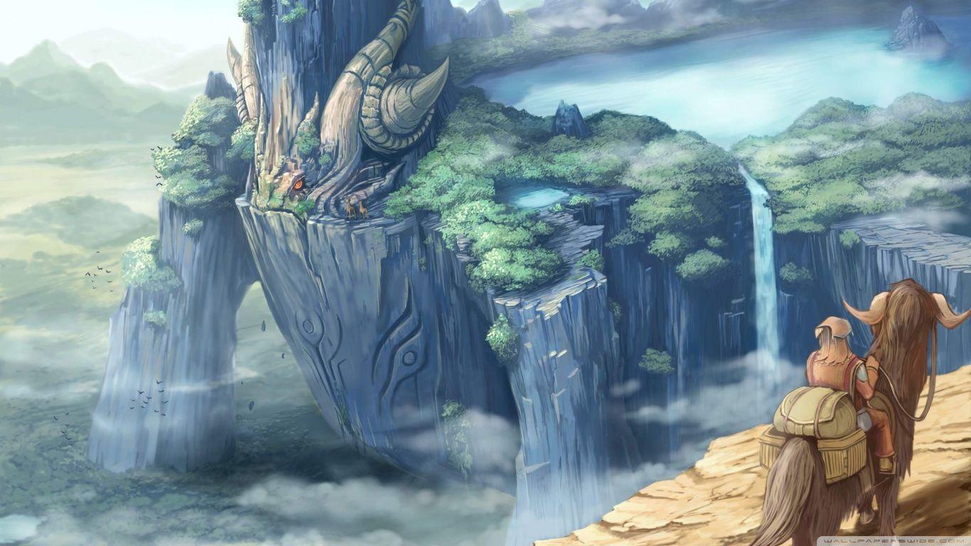 1366x768 Japanese Dragon Wallpaper