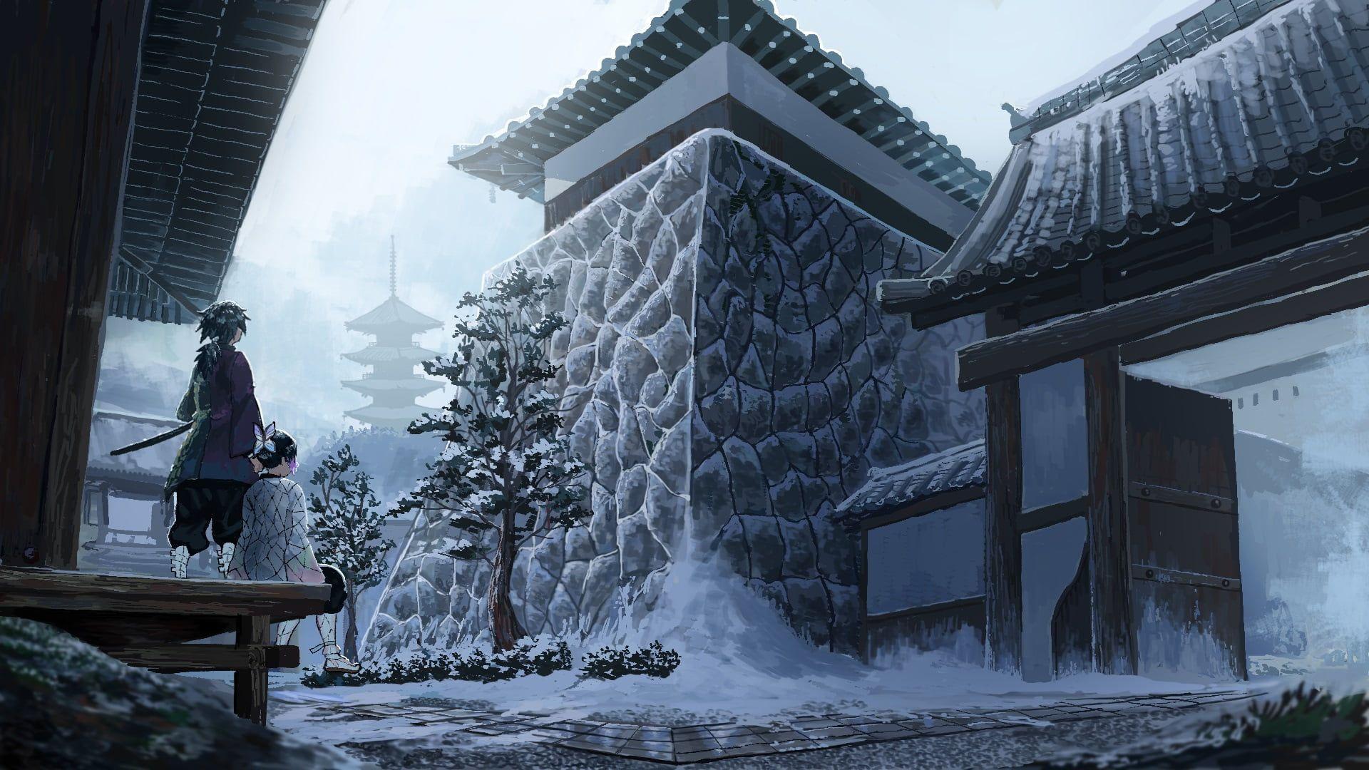 1920x1080 Anime Demon Slayer: Kimetsu no Yaiba Giyuu Tomioka Shinobu Kochou P # wallpaper #hdwallpaper #deskto. Wallpaper, Desktop wallpaper 1920x Live wallpaper