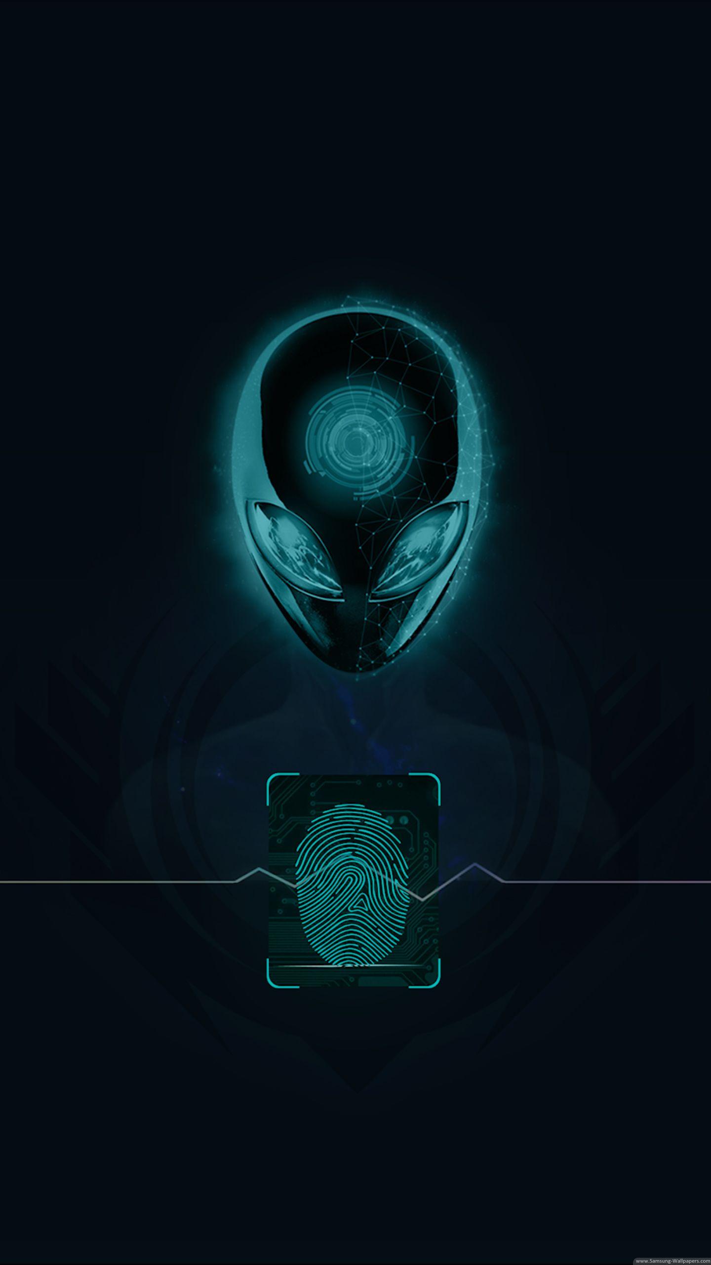 1440x2560 Fingerprint High Quality Wallpaper, 4K Ultra HD Desktop Background