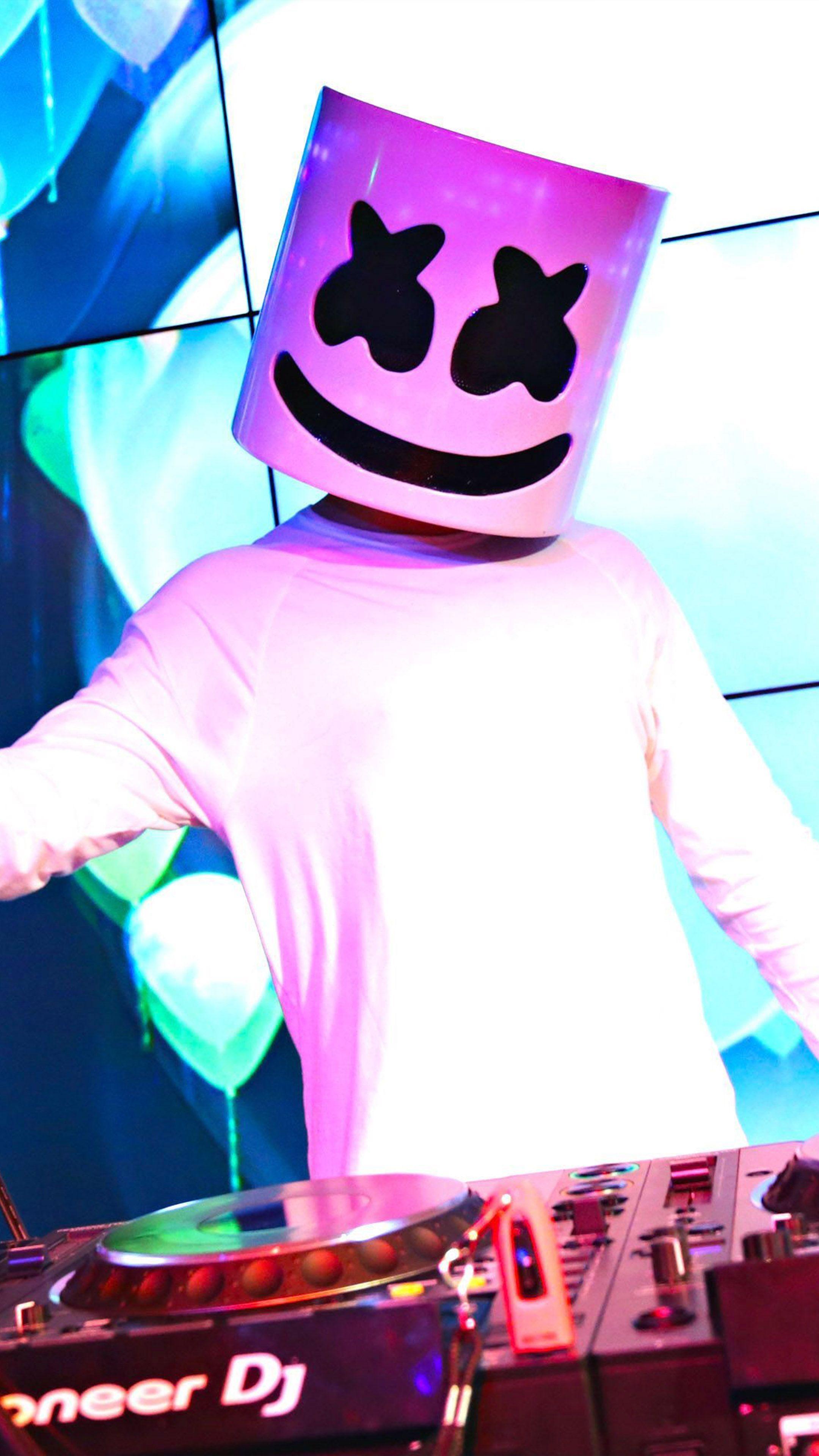 2160x3840 Marshmello Live Concert 4K Ultra HD Mobile Wallpaper