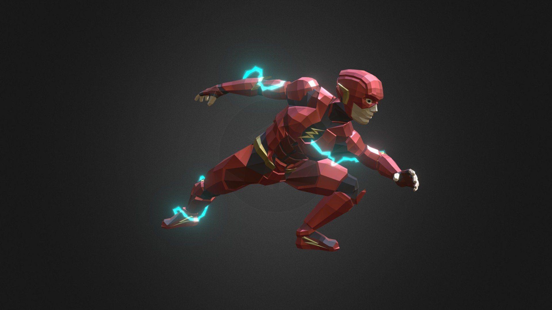 1920x1080 Flash (Ezra Miller) Free 3D model by DavidA3D [593D23f]