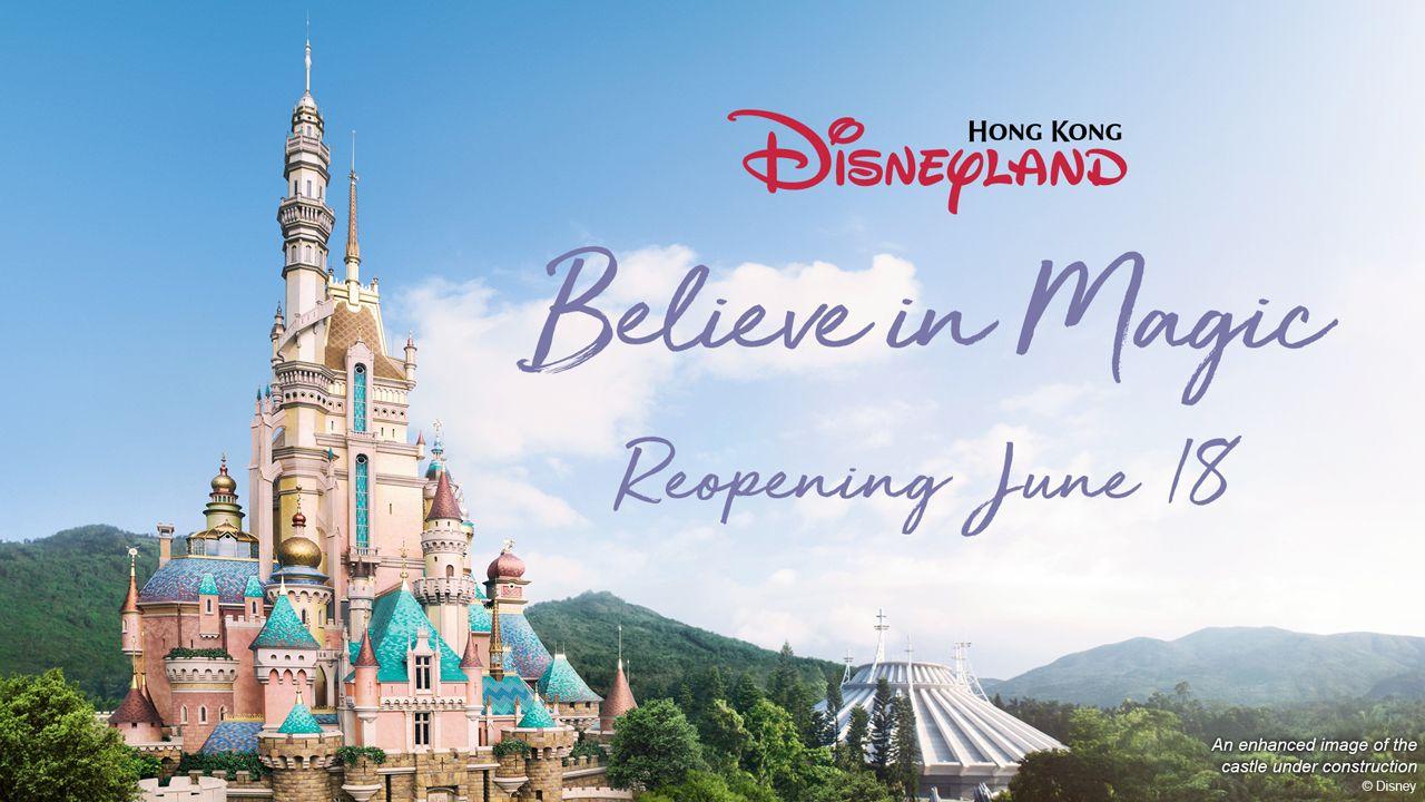 1280x720 Believe in Magic as Hong Kong Disneyland Announces Reopening on June 18. Disney Parks Blog
