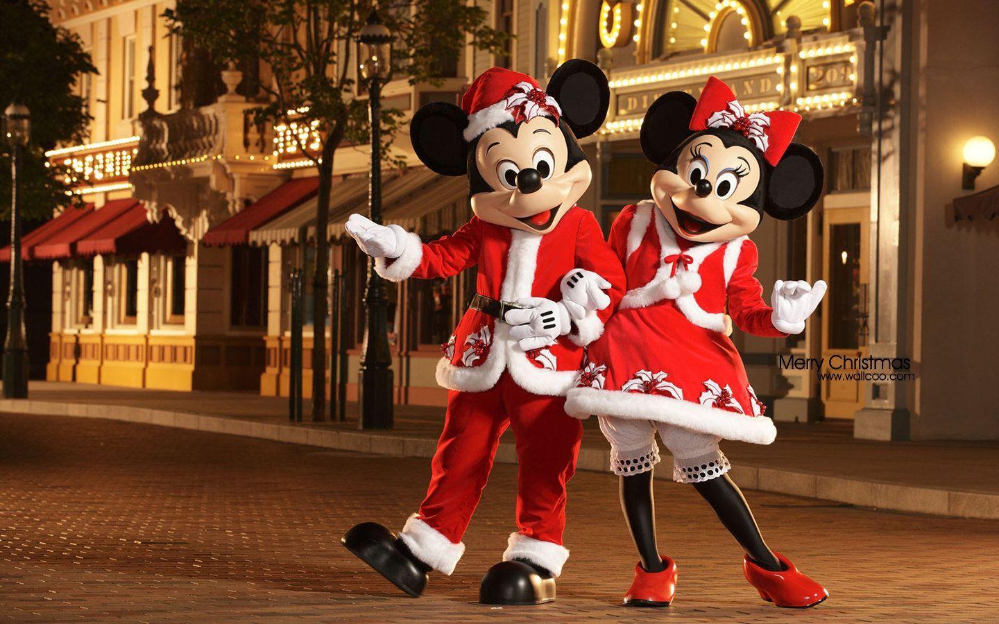 1440x900 Disneyland Christmas Wallpaper