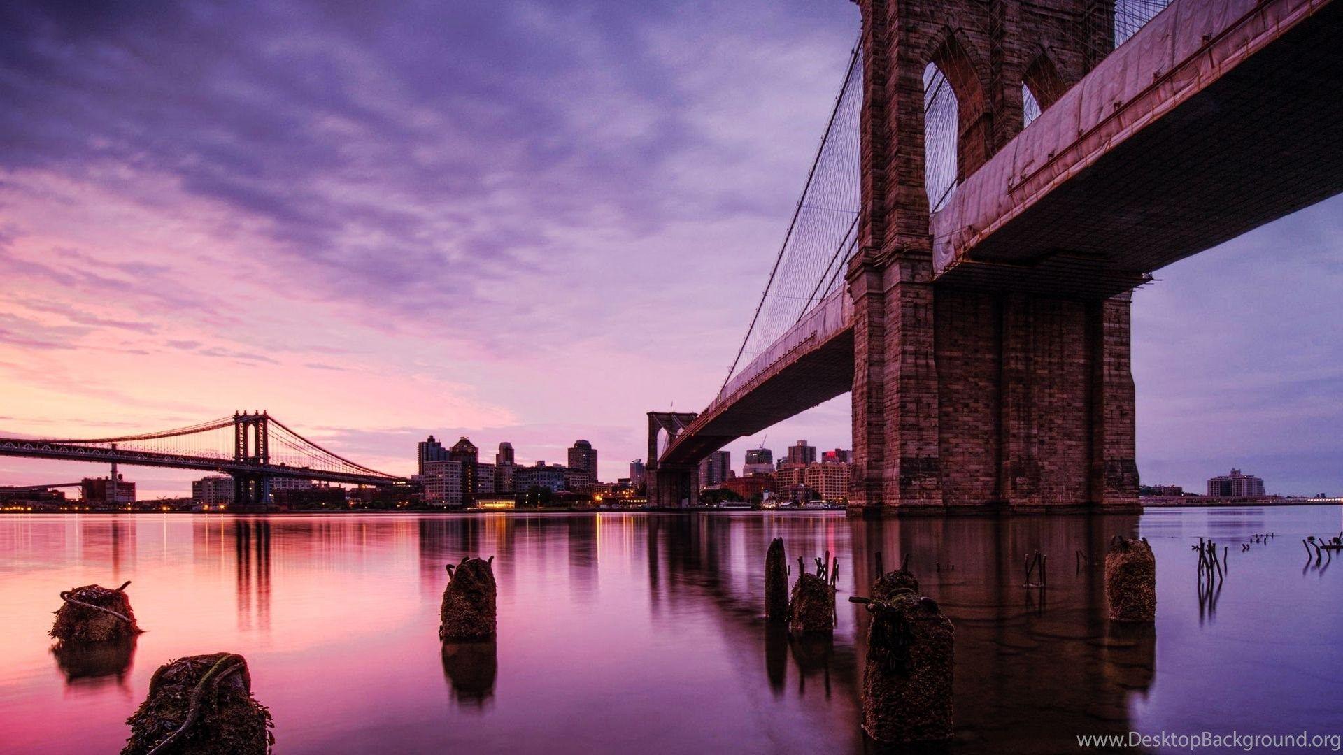 1920x1080 Brooklyn Bridge HD Wallpaper Desktop Background