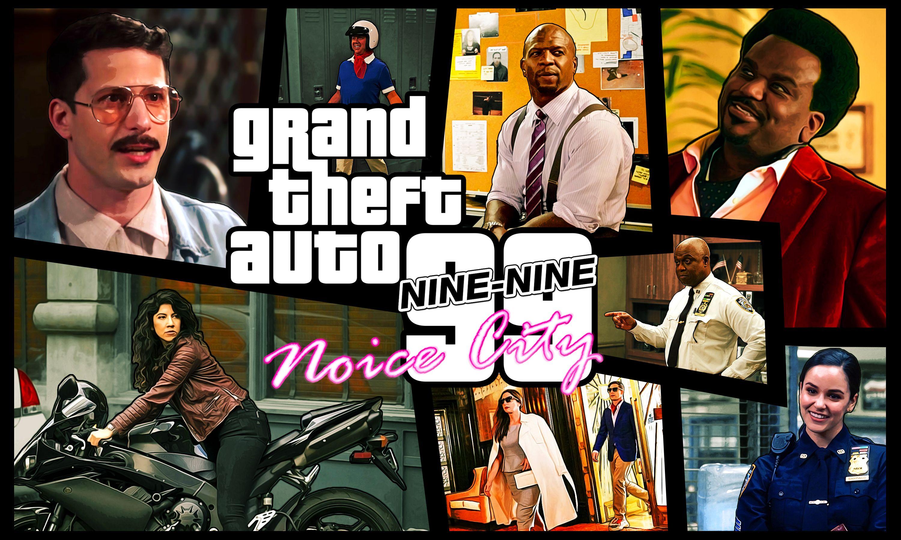 3000x1800 Brooklyn Nine Nine Gta HD Tv Shows, 4k Wallpaper, Image, Background, Photo and Picture