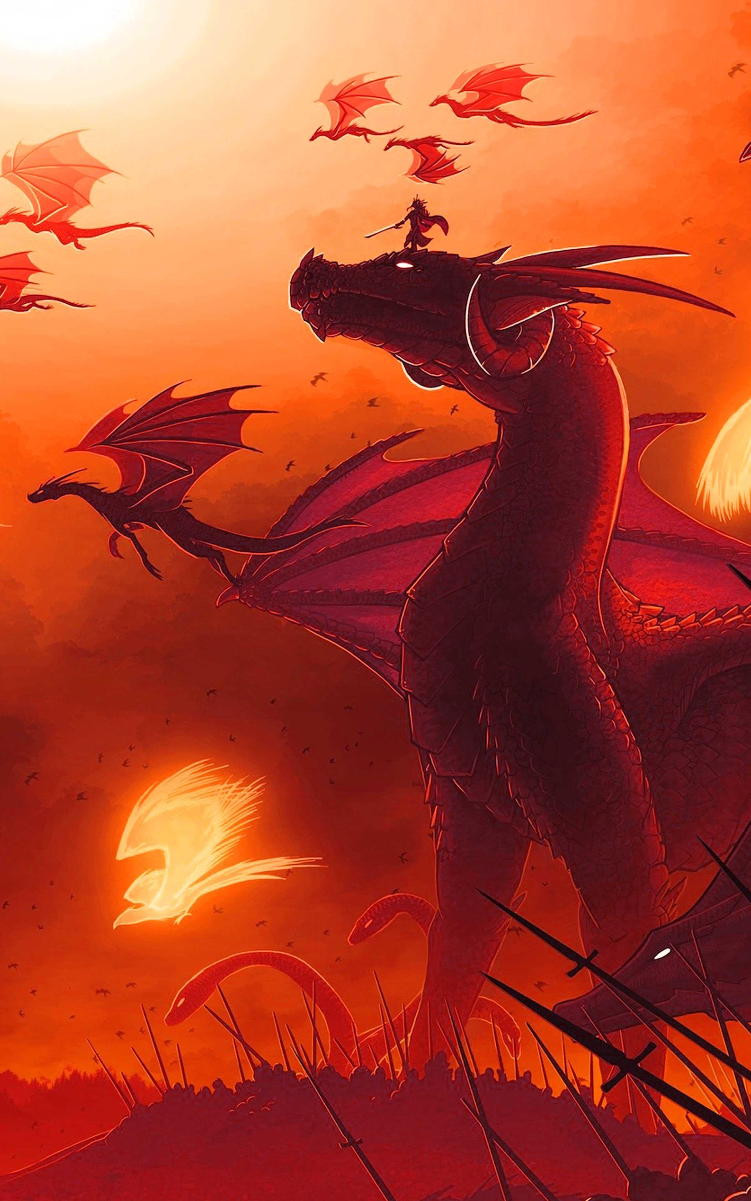 2400x3840 Extremely Cool Wallpaper Dragon .
