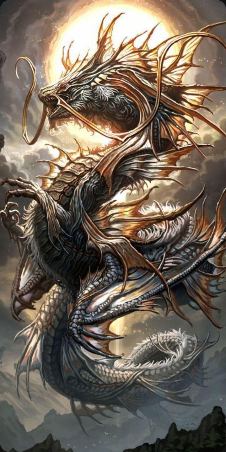 720x1440 DRAGONES. Mythical creatures art, Dragon artwork, Fantasy creatures art