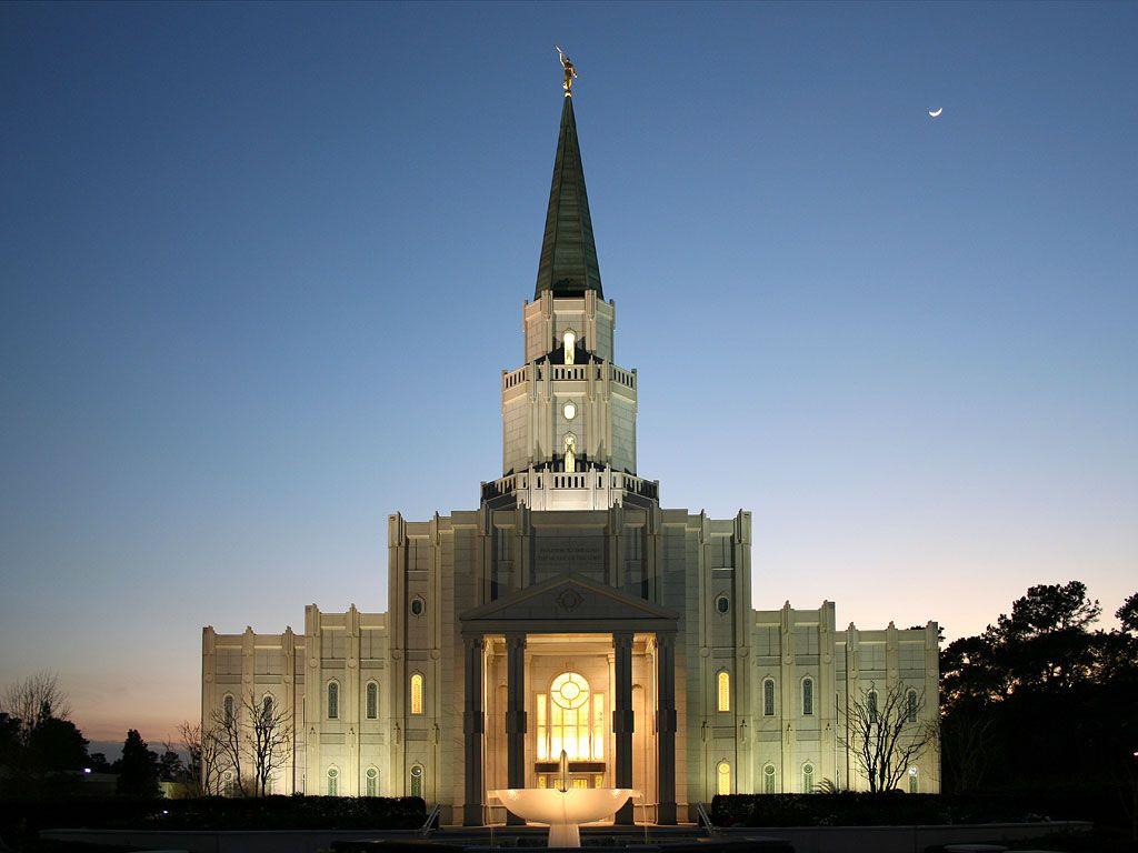 1024x768 Houston LDS Temple. This is a Houston LDS Temple Wallpaper